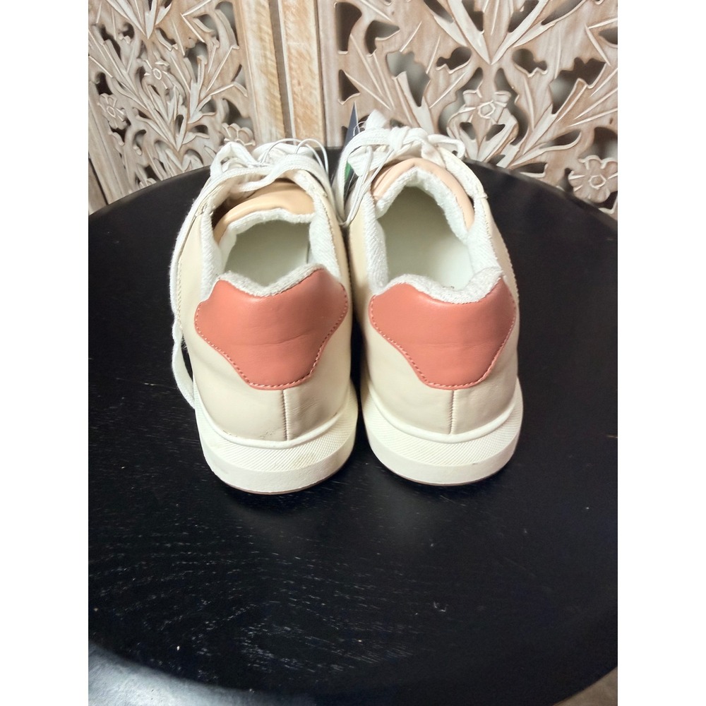 Universal Thread Womens Pink Flora Court Sneakers Cream Pink Size 11 NEW - Picture 6 of 7